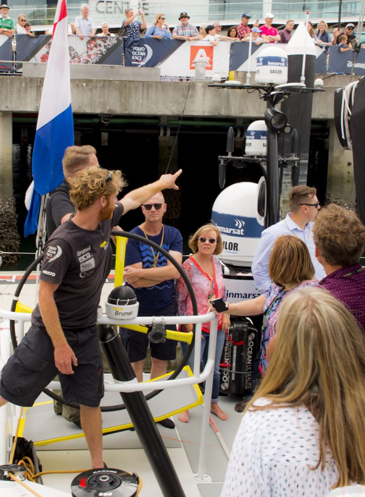 Volvo Ocean Race - Brunel Boat Tour