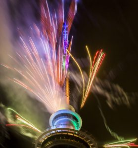 Rydges New Year's Eve Party 2018 Skytower Fireworks