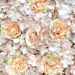 Photography backdrop artificial flower wall