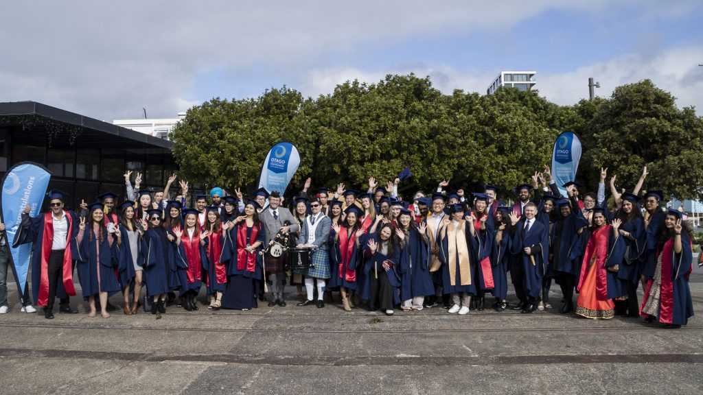 Otago Polytechnic Graduation 2022 Group Photo